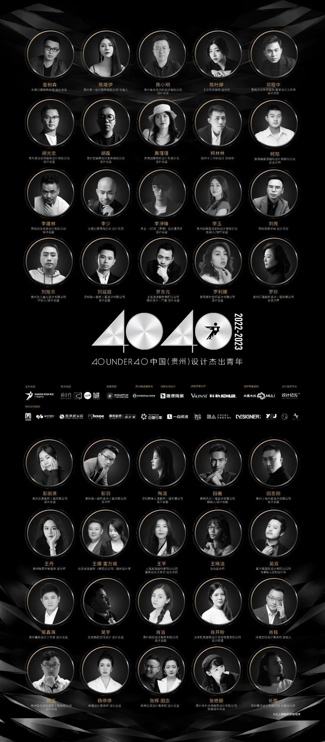 40 UNDER 40 | 省区榜List·2揭晓！10省区350位设计杰出青年脱颖而出！(图10)